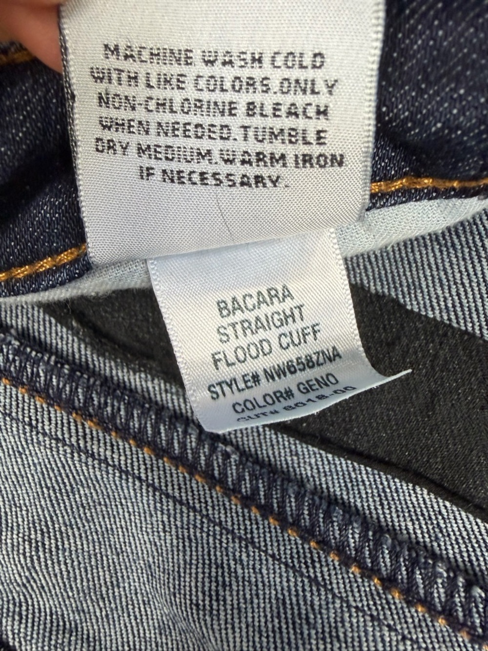 Hudson Jeans Women’s Size 29  Bacara Straight Flood Cuff Excellent - Picture 10 of 10
